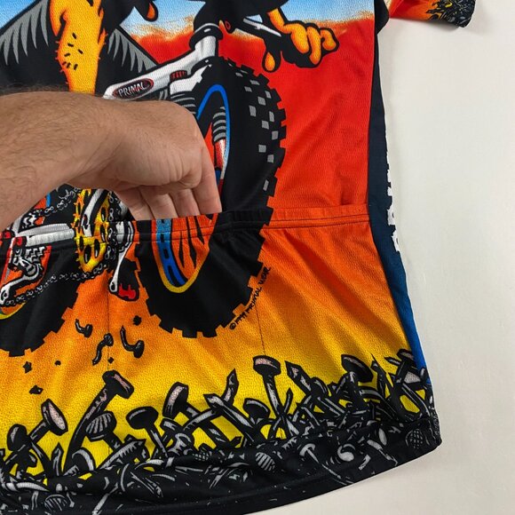 Vintage Primal Wear Hammerhead Cycling Jersey Shirt Men's XL Hammer Head 90s Y2K - Picture 9 of 15